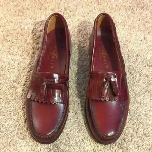 Leather Town Craft loafers, size 10, brown